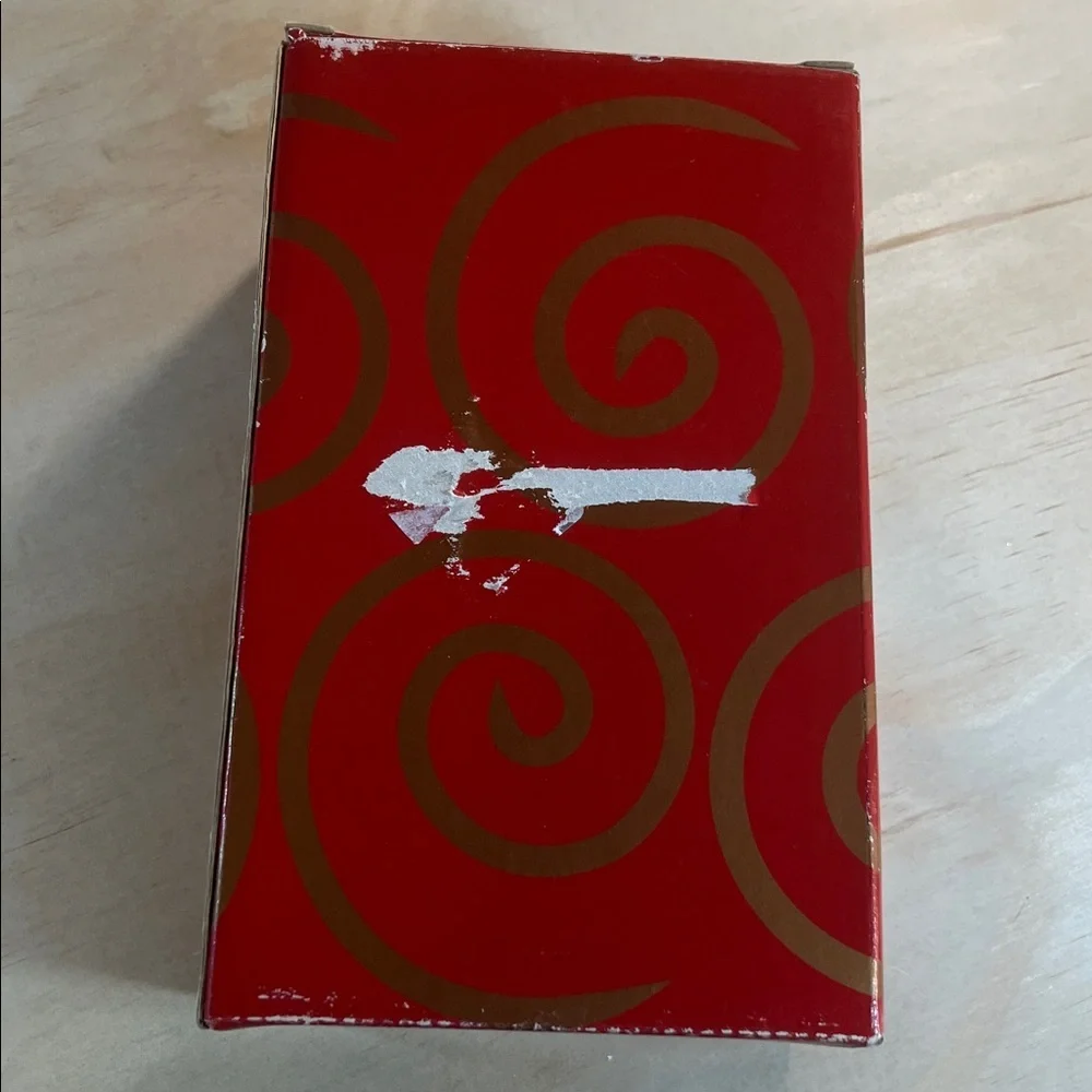 Red and White Lighthouse Ornament